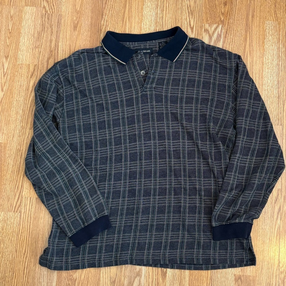 Vintage Marc Edwards Plaid Long Sleeve